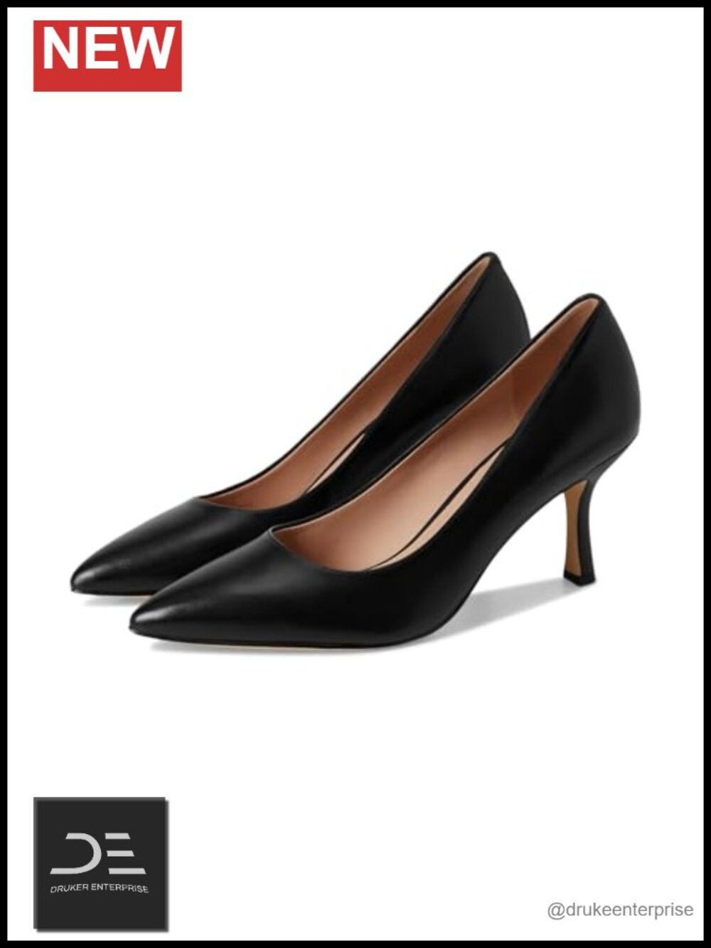 Women's Vivica Pointed Toe Stiletto Heel Leather Pumps